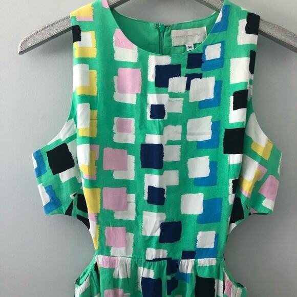 Anthropologie Corey Lynn Calter Abstract Midi Dress NEW - Picture 2 of 9